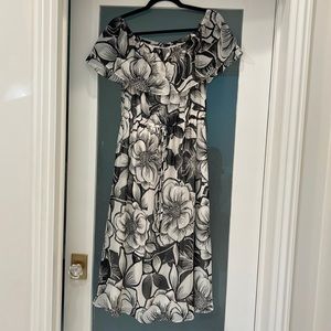 Off the shoulder floral dress